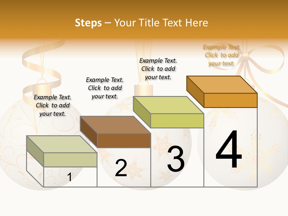 Abstract Festive Isolated PowerPoint Template
