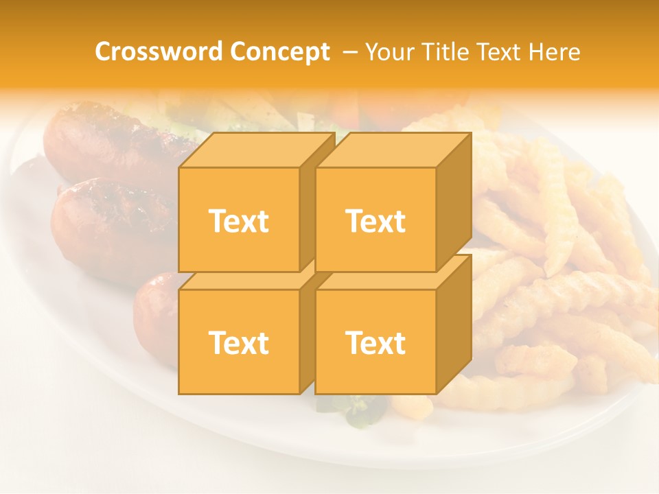 Dressing Roasted Meat PowerPoint Template