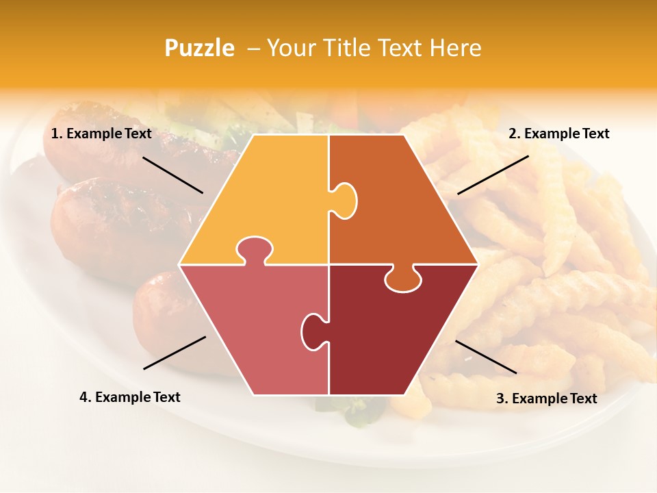 Dressing Roasted Meat PowerPoint Template