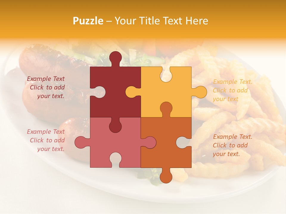 Dressing Roasted Meat PowerPoint Template