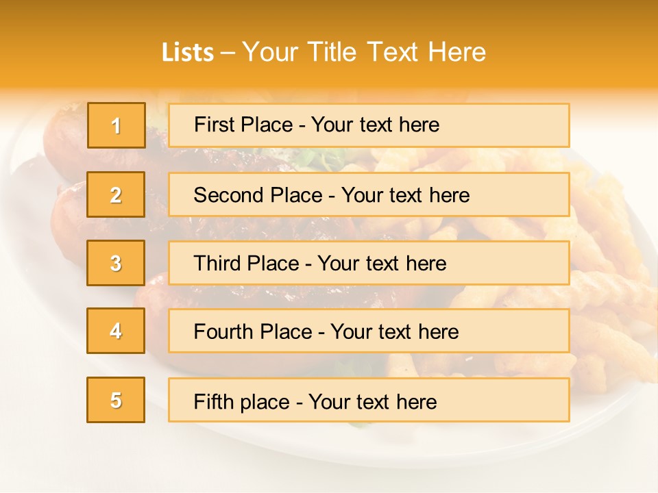 Dressing Roasted Meat PowerPoint Template