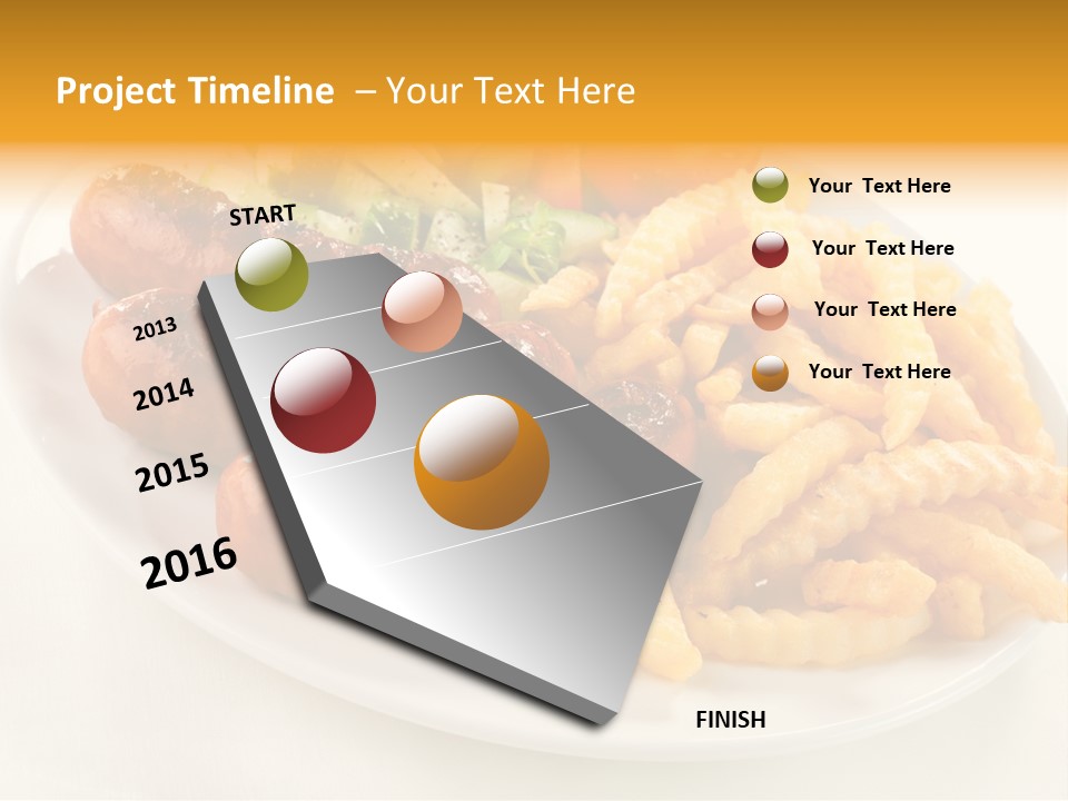 Dressing Roasted Meat PowerPoint Template