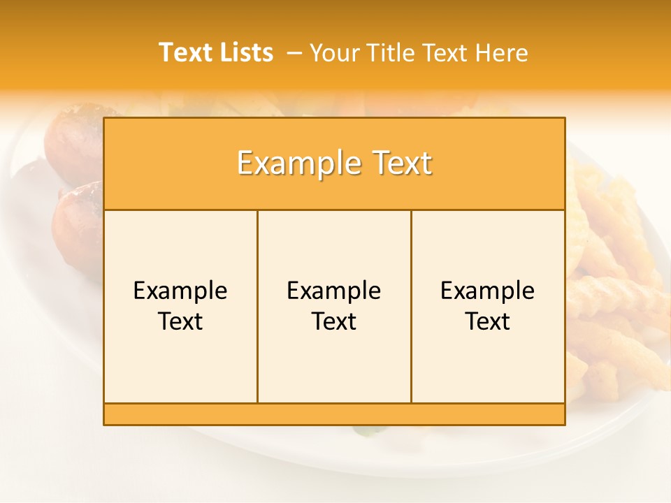 Dressing Roasted Meat PowerPoint Template