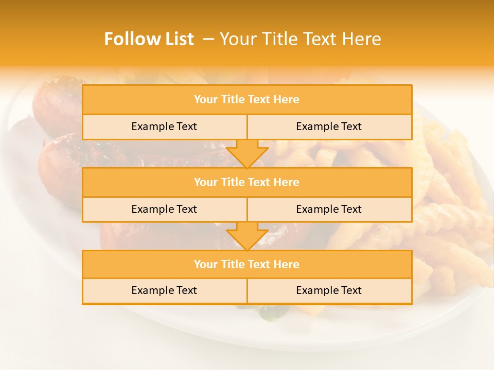 Dressing Roasted Meat PowerPoint Template