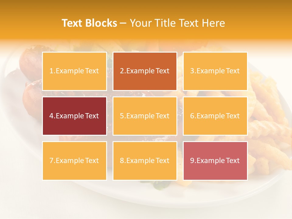 Dressing Roasted Meat PowerPoint Template