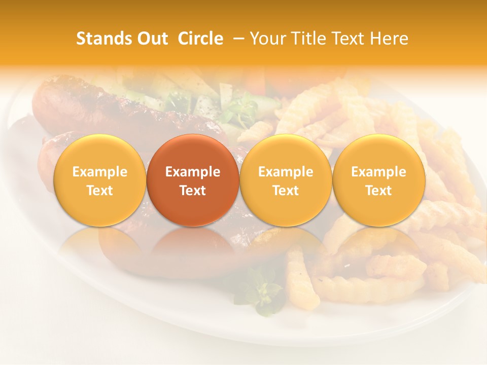Dressing Roasted Meat PowerPoint Template