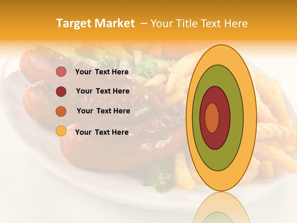 Dressing Roasted Meat PowerPoint Template