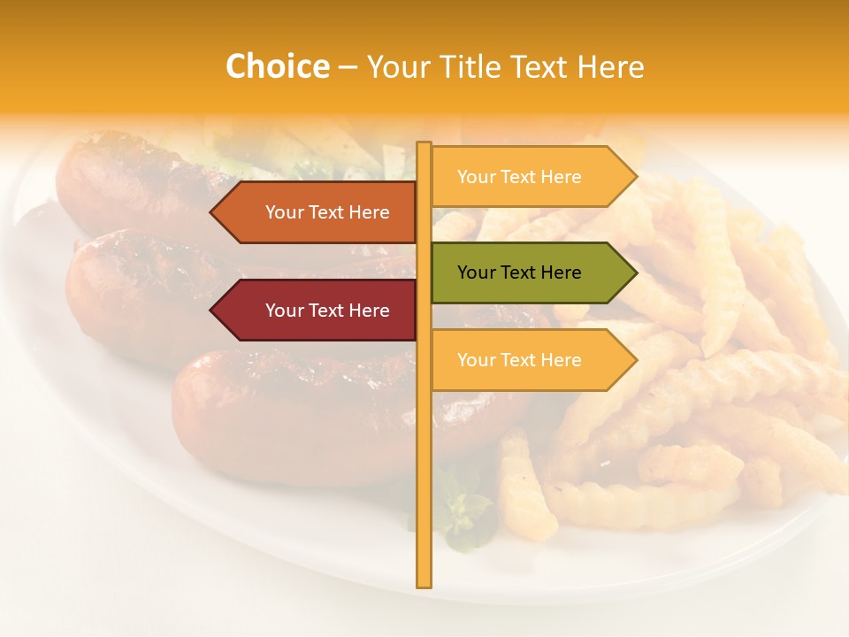 Dressing Roasted Meat PowerPoint Template