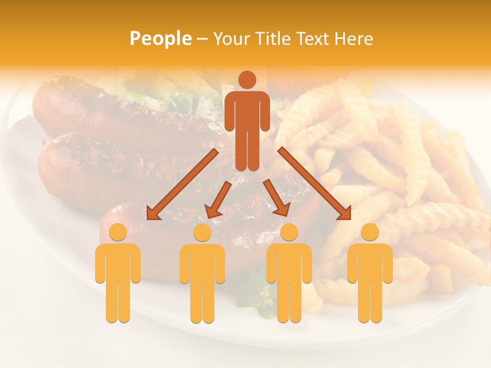 Dressing Roasted Meat PowerPoint Template