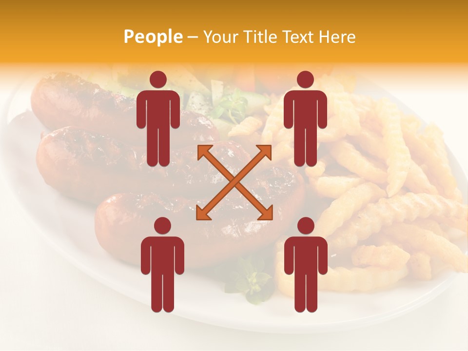 Dressing Roasted Meat PowerPoint Template