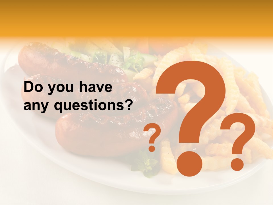 Dressing Roasted Meat PowerPoint Template