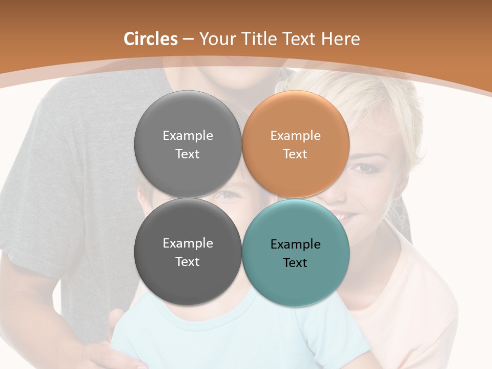 Together Son Embrace PowerPoint Template