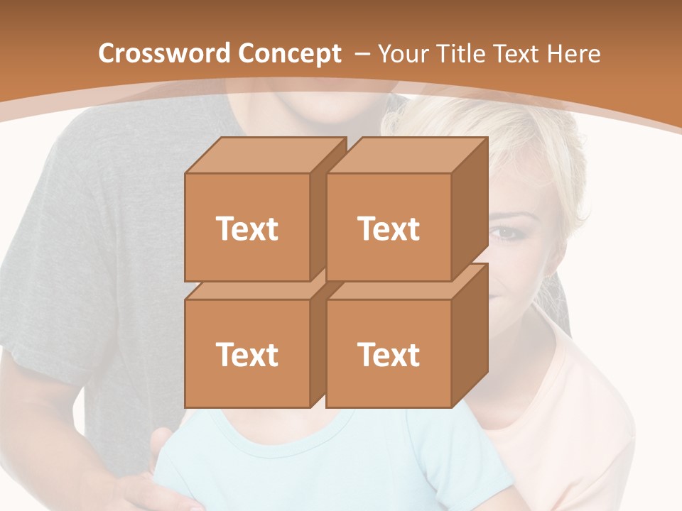 Together Son Embrace PowerPoint Template