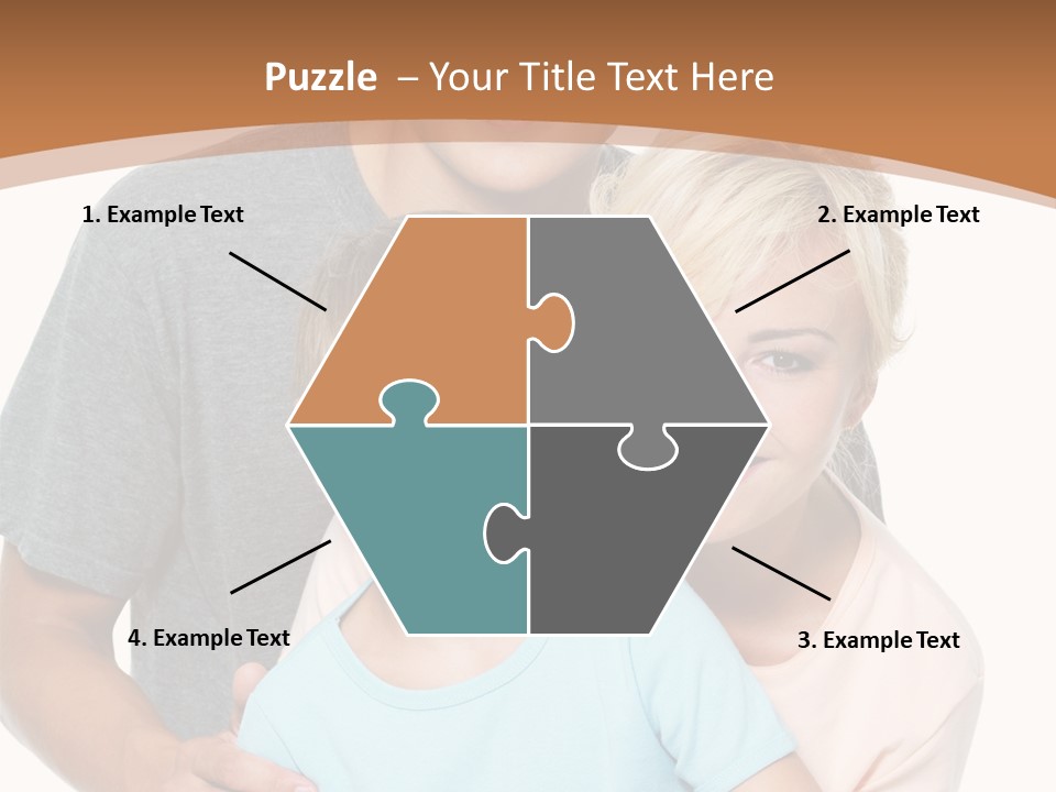 Together Son Embrace PowerPoint Template