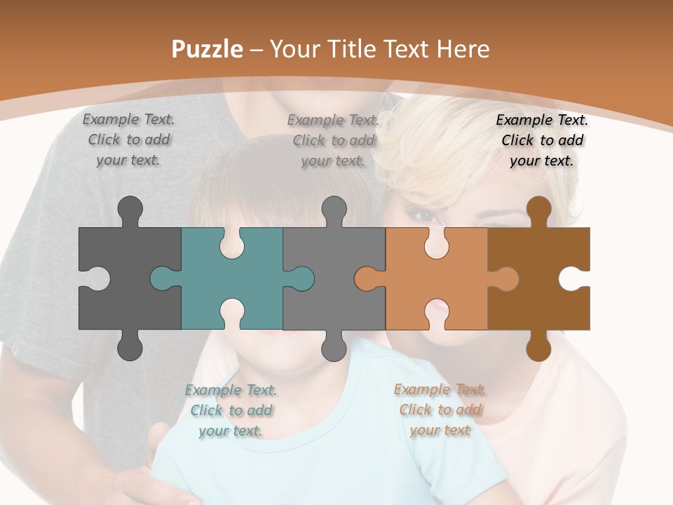 Together Son Embrace PowerPoint Template