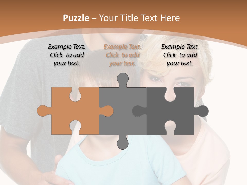 Together Son Embrace PowerPoint Template