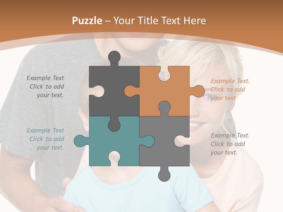Together Son Embrace PowerPoint Template