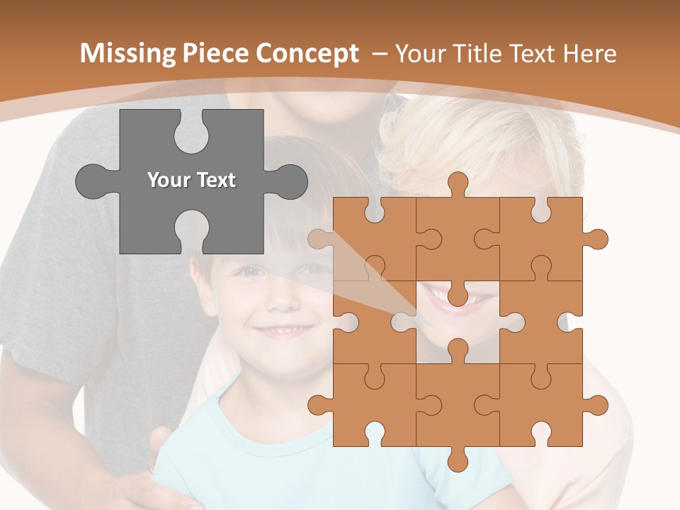 Together Son Embrace PowerPoint Template