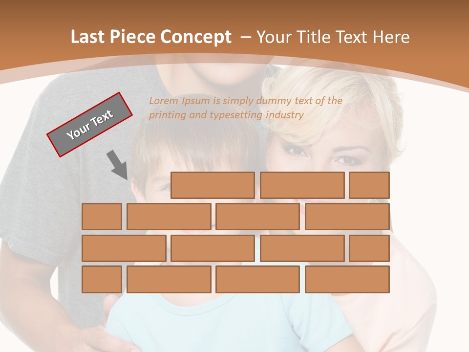 Together Son Embrace PowerPoint Template