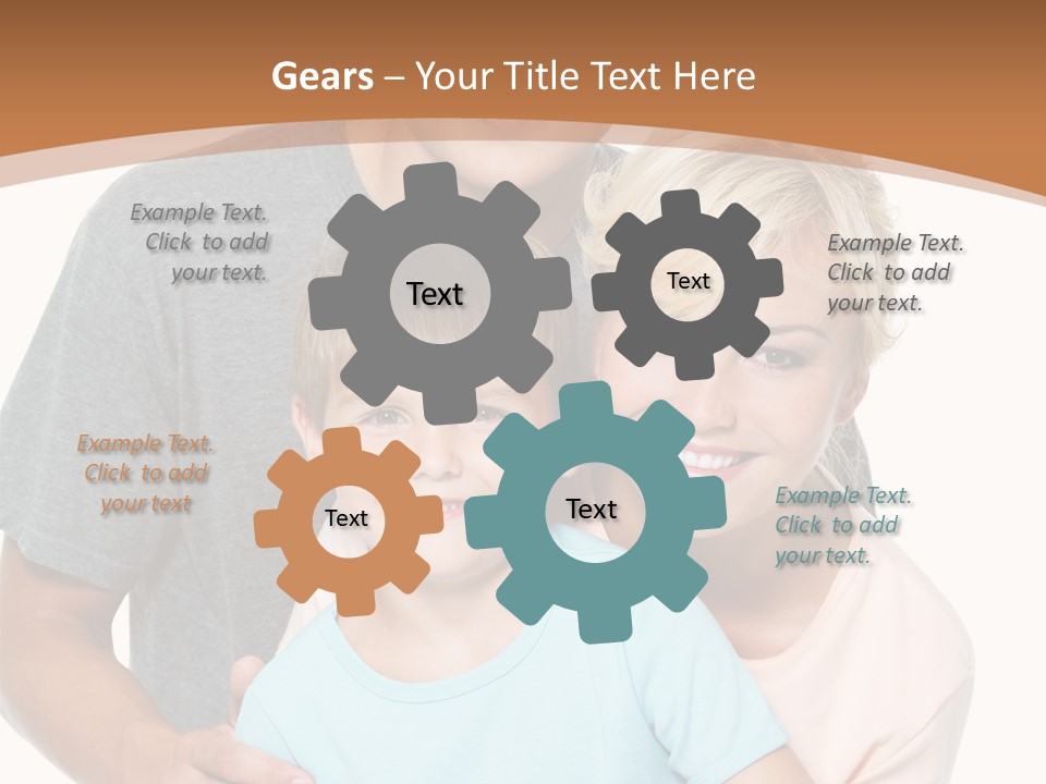 Together Son Embrace PowerPoint Template