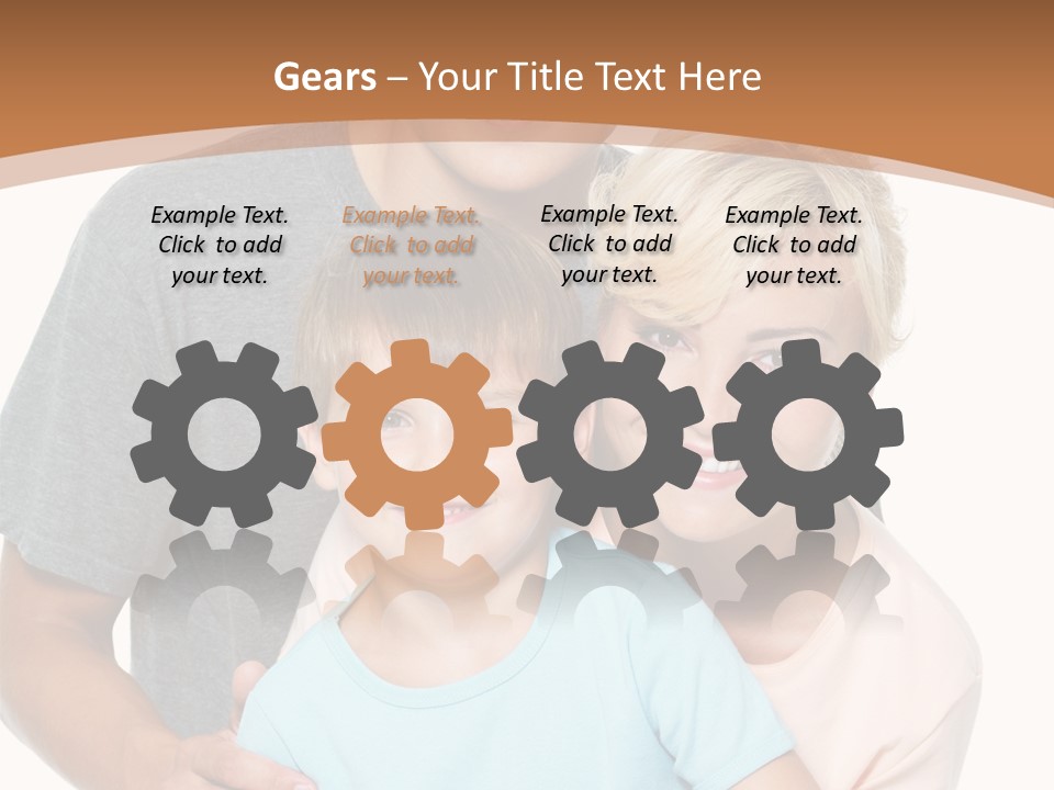 Together Son Embrace PowerPoint Template