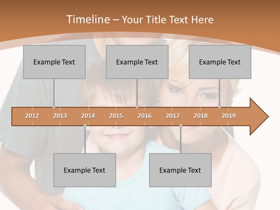 Together Son Embrace PowerPoint Template