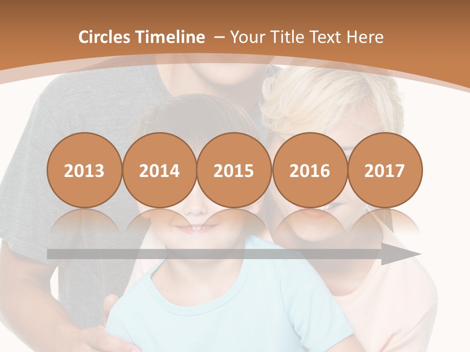 Together Son Embrace PowerPoint Template