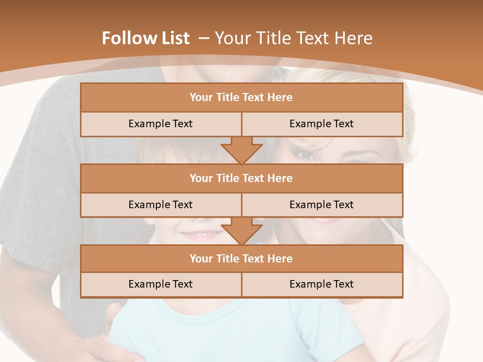 Together Son Embrace PowerPoint Template