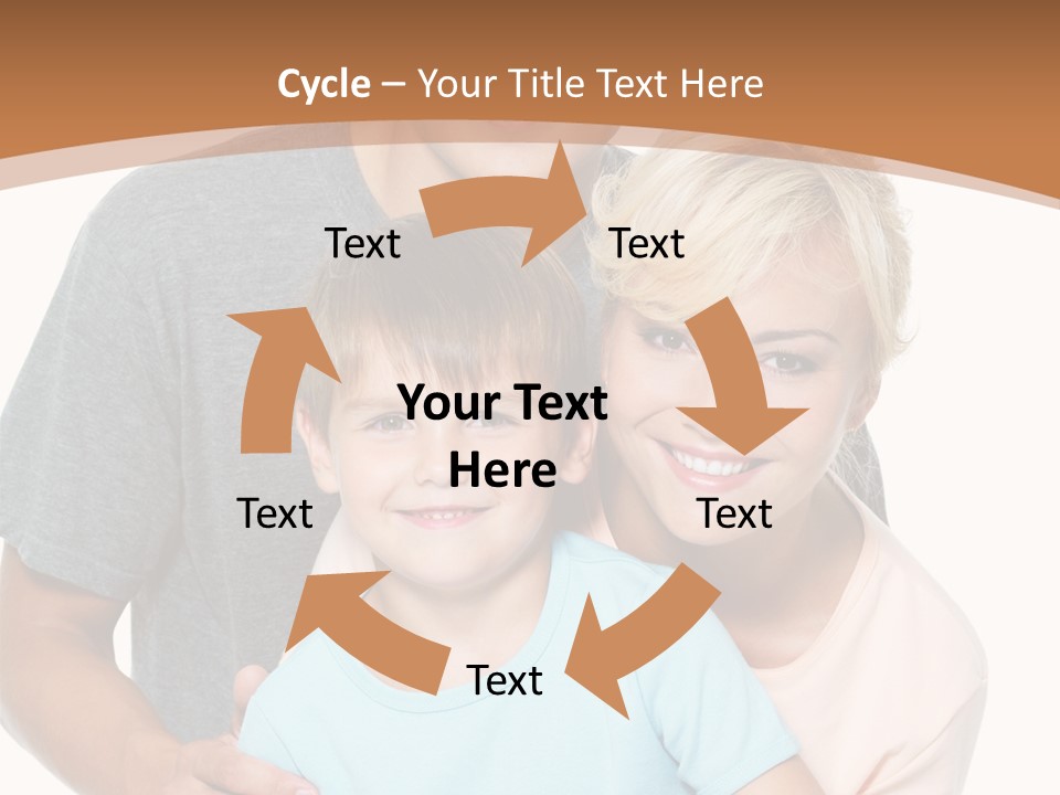 Together Son Embrace PowerPoint Template
