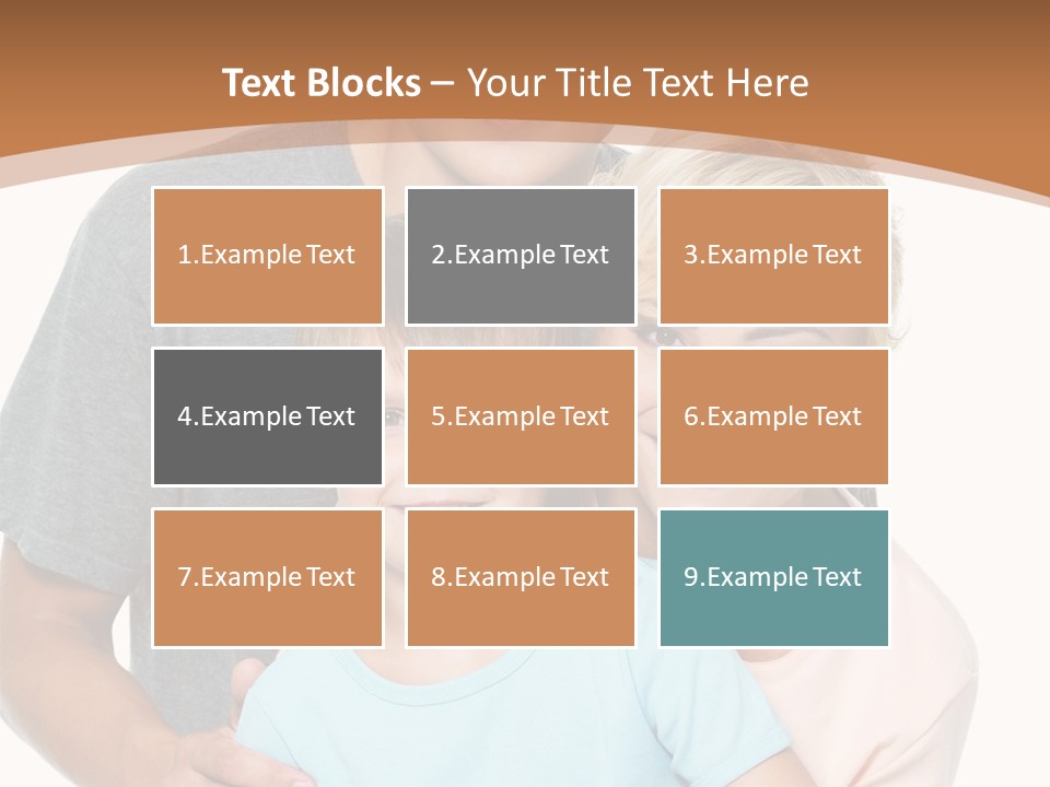 Together Son Embrace PowerPoint Template