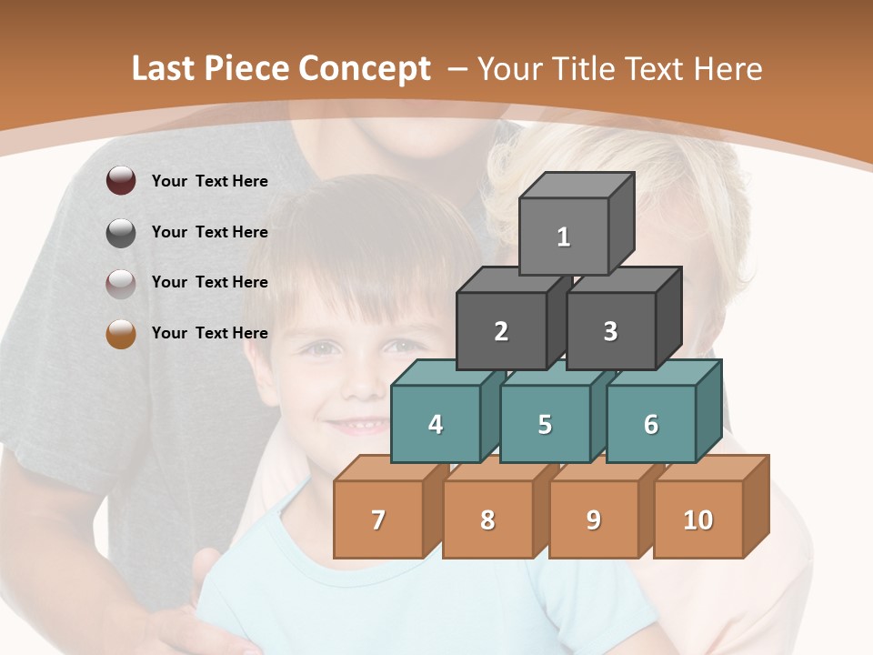 Together Son Embrace PowerPoint Template