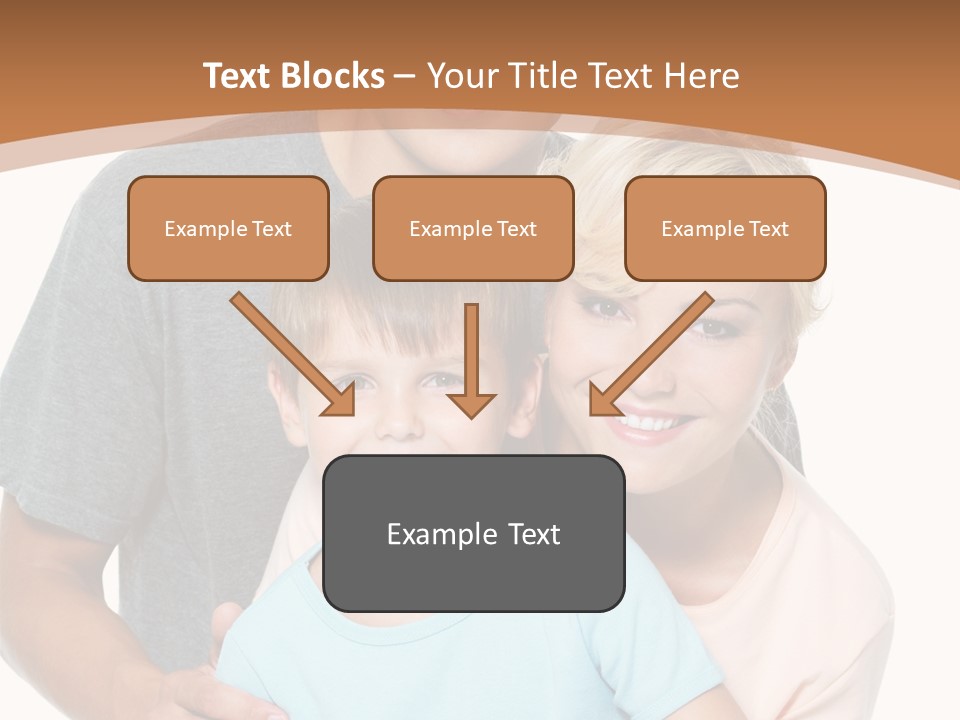 Together Son Embrace PowerPoint Template