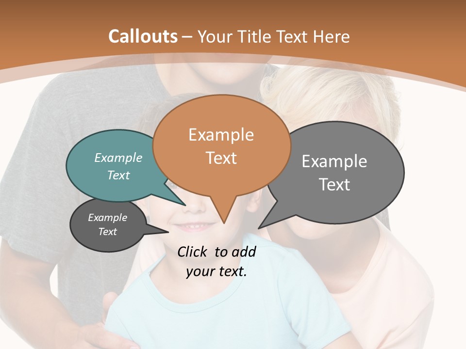 Together Son Embrace PowerPoint Template