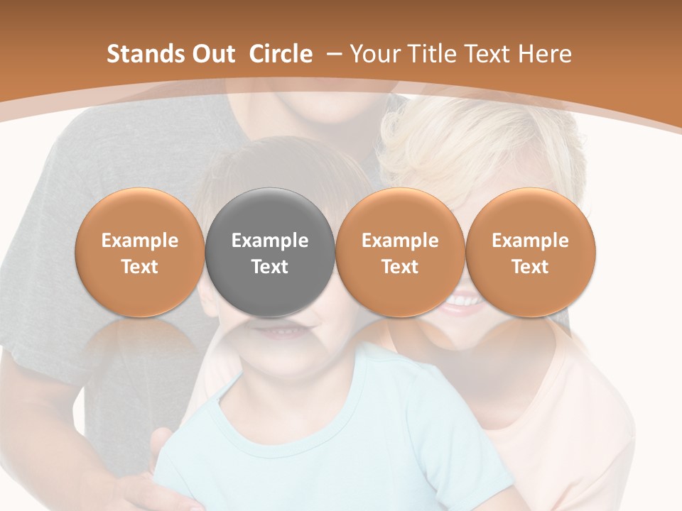 Together Son Embrace PowerPoint Template
