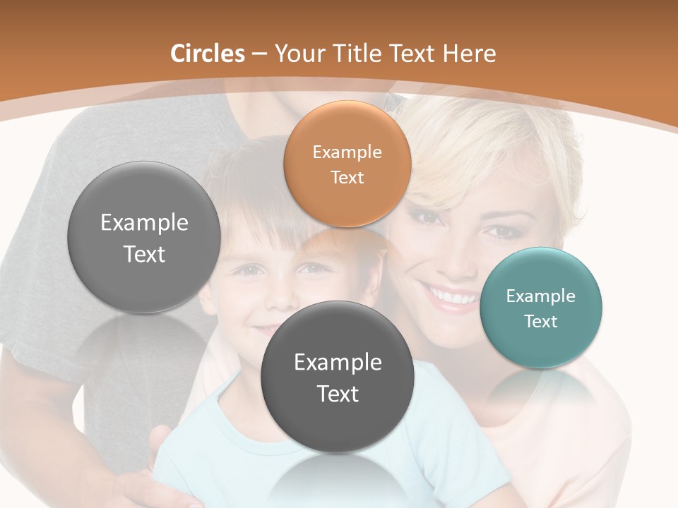 Together Son Embrace PowerPoint Template