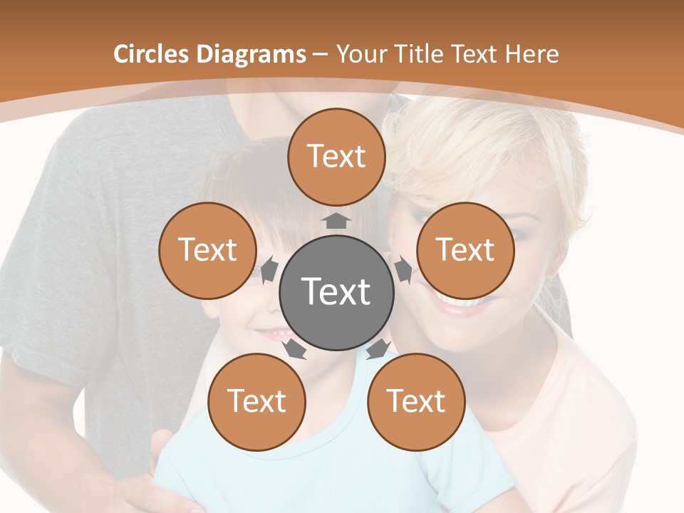 Together Son Embrace PowerPoint Template