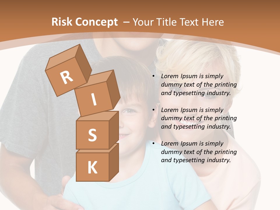 Together Son Embrace PowerPoint Template