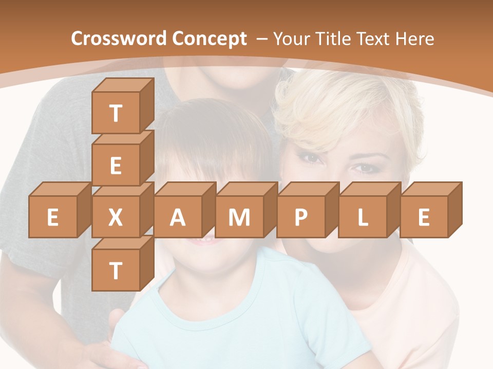 Together Son Embrace PowerPoint Template