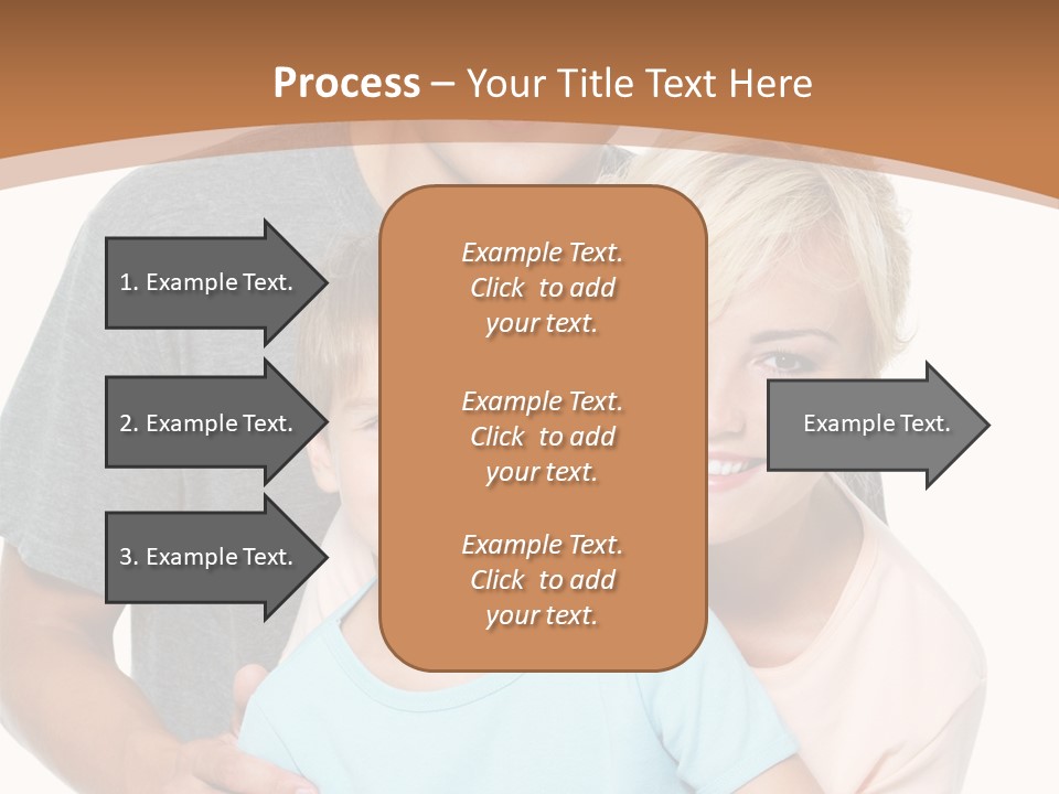 Together Son Embrace PowerPoint Template