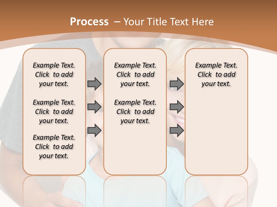 Together Son Embrace PowerPoint Template