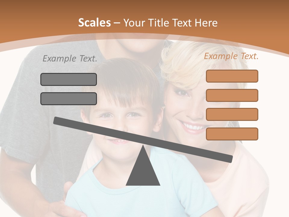 Together Son Embrace PowerPoint Template