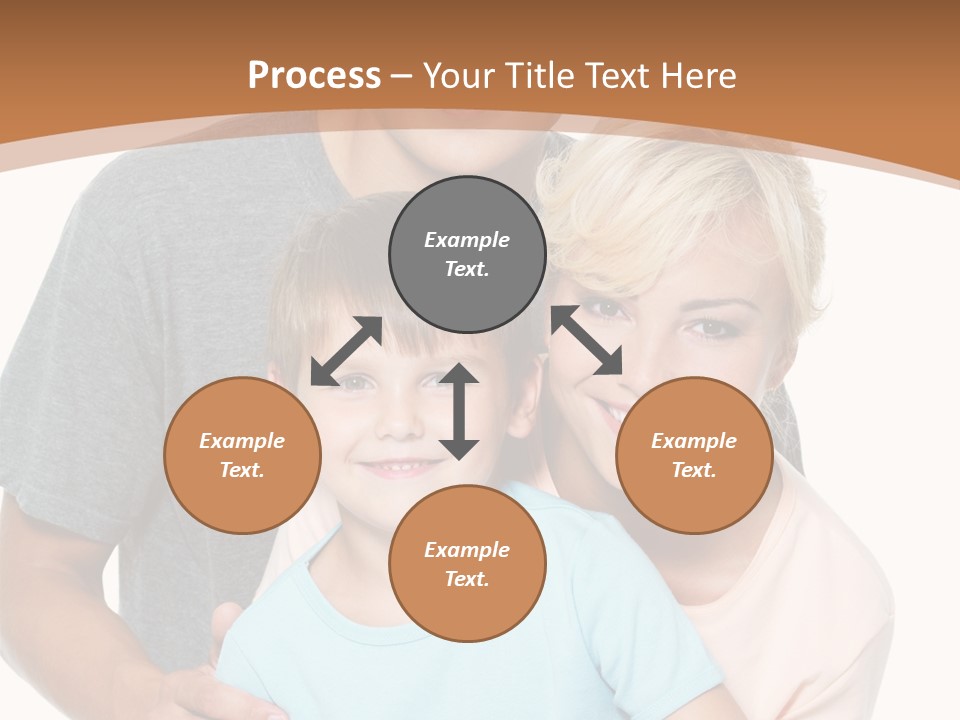 Together Son Embrace PowerPoint Template