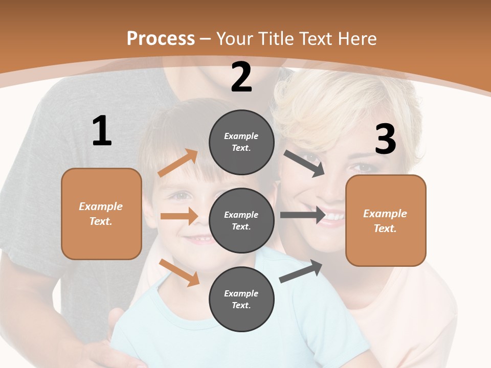 Together Son Embrace PowerPoint Template