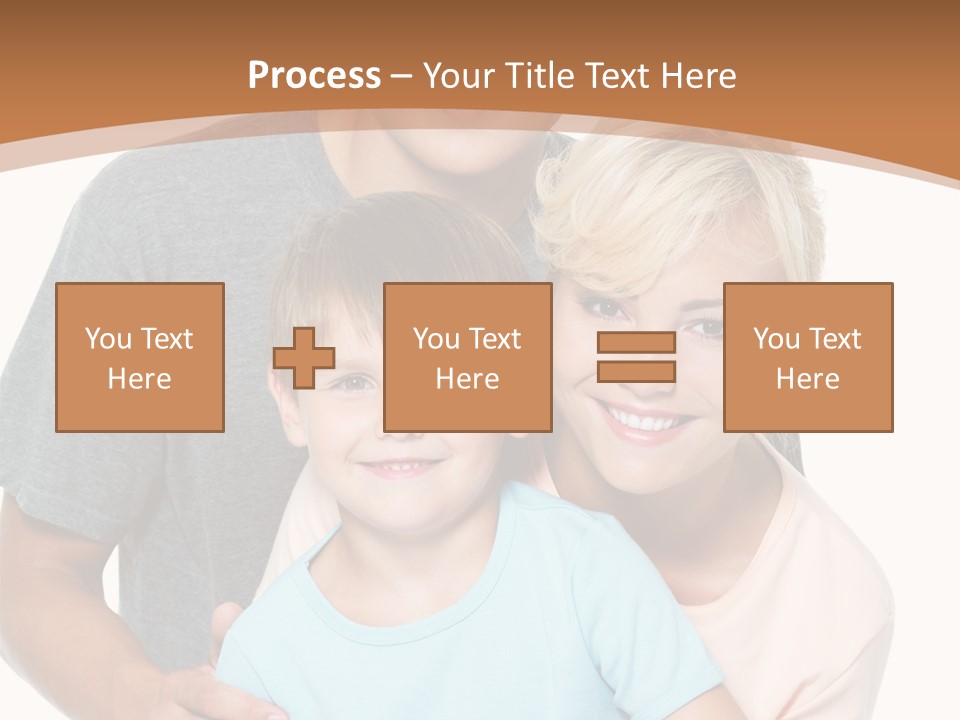Together Son Embrace PowerPoint Template