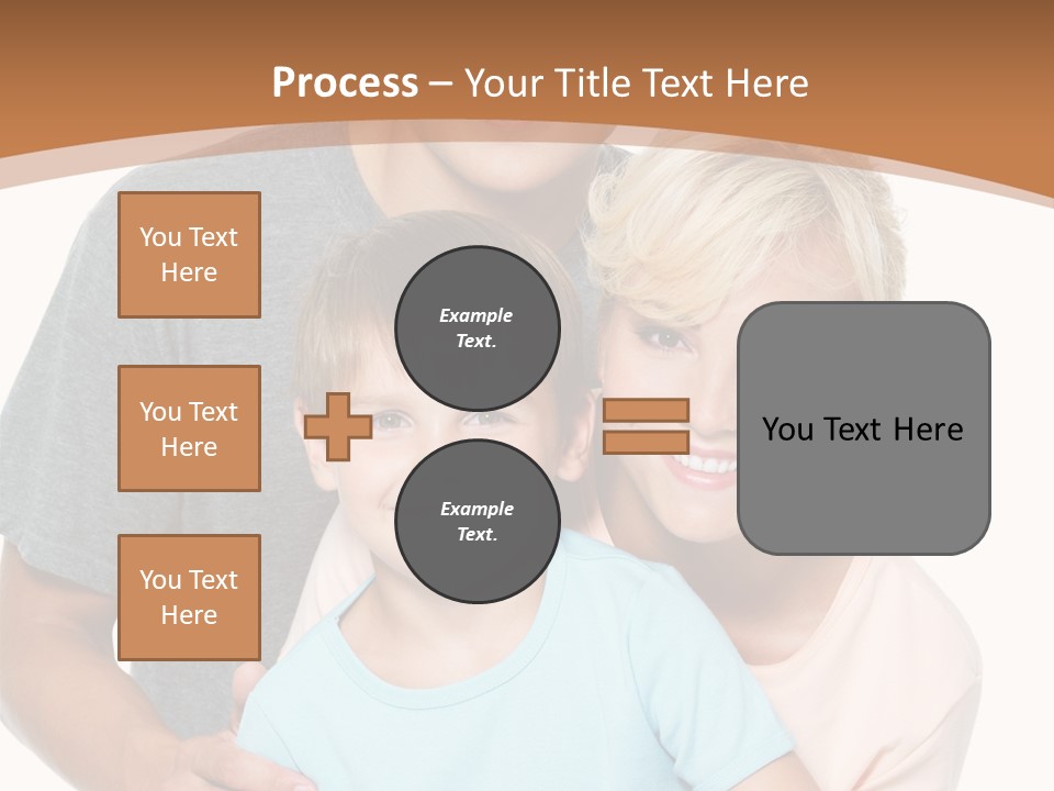 Together Son Embrace PowerPoint Template