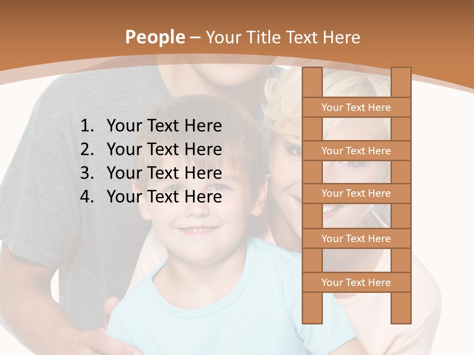 Together Son Embrace PowerPoint Template