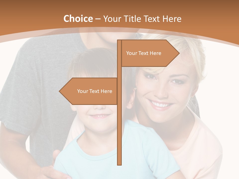 Together Son Embrace PowerPoint Template