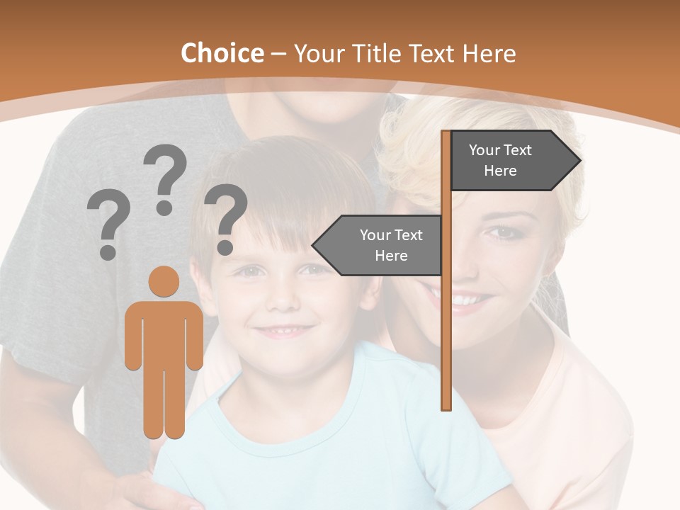 Together Son Embrace PowerPoint Template