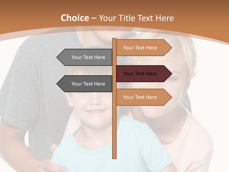 Together Son Embrace PowerPoint Template