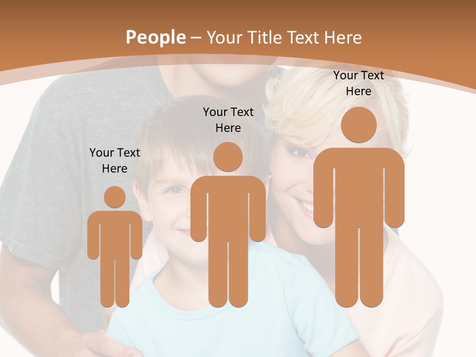 Together Son Embrace PowerPoint Template